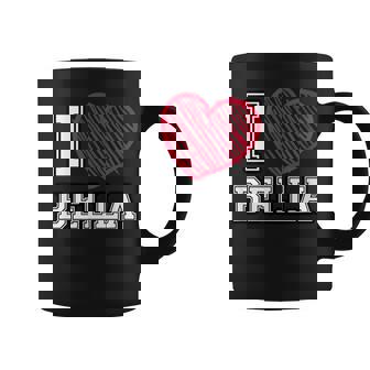 I Love Bella Nombre Amo Bella Taza de café - Regaloses