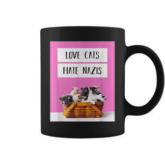 Love Cats Hate S Against Right Lives Matter Tassen - Geschenkecke