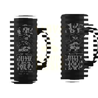 I Love Country Music Concert Nashville Tennessee Vintage Coffee Mug - Monsterry