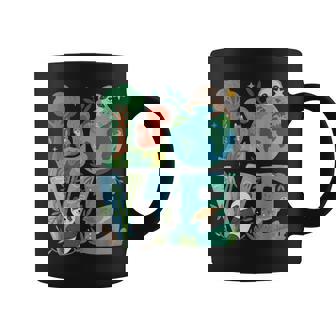 Love Earth Day Planet 2025 Anniversary Environmental Animals Coffee Mug | Seseable CA