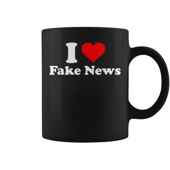 I Love Fake News Tassen - Geschenkecke