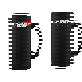 I Love Heart Cardiff Graphic Print Coffee Mug - Monsterry