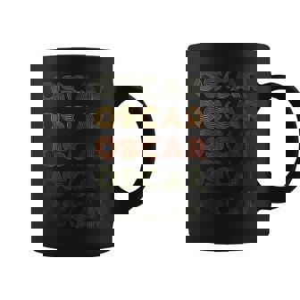 Love Heart Oscar Estilo GrungeVintage Negra Oscar Taza de café - Regaloses
