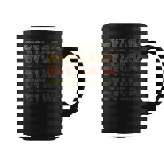 Love Heart Svetlana GrungeVintage Style Negro Svetlana Taza de café - Regaloses