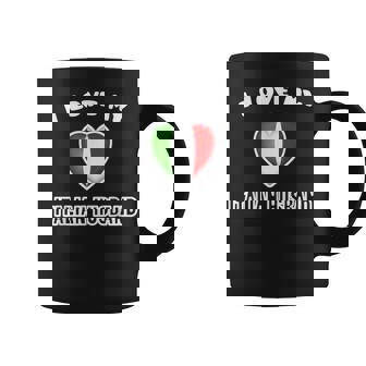 I Love My Italian Husband Taza de café - Regaloses
