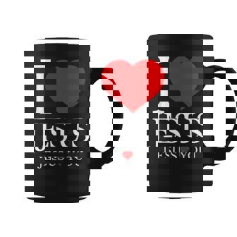 I Love Jesus Jesus Loves You Christian Coffee Mug - Thegiftio UK