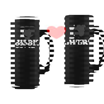 I Love John Pork Red Heart John Pork Meme John Pork Tassen - Geschenkecke