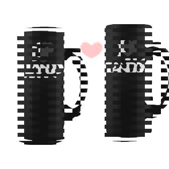 I Love Lando I Heart Lando Coffee Mug | Seseable CA