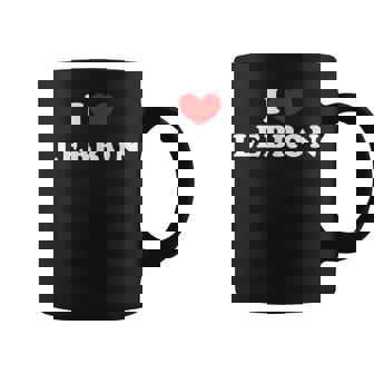 I Love Lebron Amo Lebron Taza de café - Regaloses