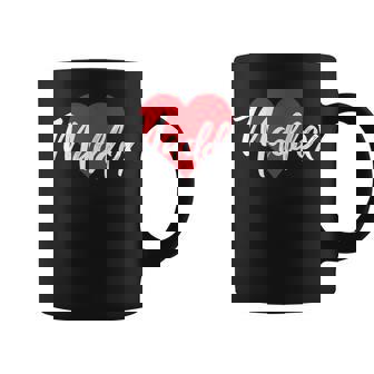 I Love Maddox First Name Tshirt I Heart Named Graphic Print Coffee Mug - Monsterry