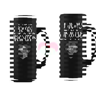 Love You Like No Otter I Friendship Partner Anniversary Graphic Print Coffee Mug - Monsterry
