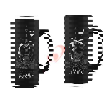 I Love Paris Torre Eiffel Francia Sin Mangas Taza de café - Regaloses