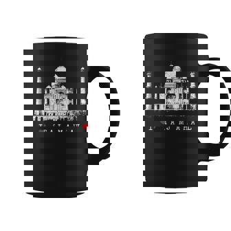 I Love Taj Mahal Agra Indieintage Inde Skyline India Tasse - Cadeauxyz