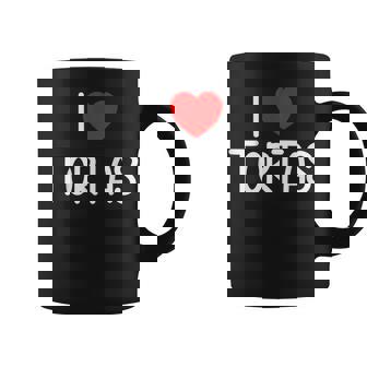I Love Tortas Valentine's Day Torta Pounder Mexican Graphic Print Coffee Mug - Monsterry