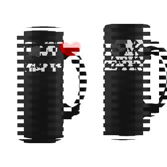 I Love My Zephyr I Heart My Zephyr Premium Graphic Print Coffee Mug - Monsterry