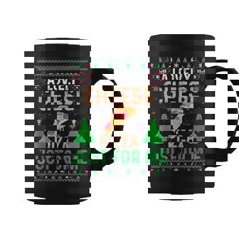 A Lovely Cheese Pizza Just For Me Christmas Tank Top Graphic Print Coffee Mug - Monsterry