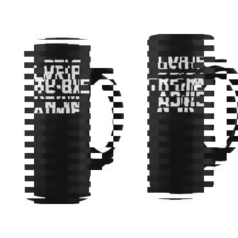 Lover Of True Crime & Wine Saying Tv True Crime Taza de café - Regaloses