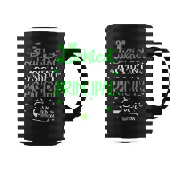 Luckiest Assistant Principal Ever St Patricks Day Graphic Print Coffee Mug - Monsterry
