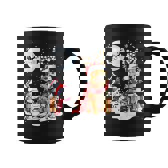 Lumières De Noël Amusantes En Forme De Bonhomme De Neige Shiba Inu Tasse - Cadeauxyz
