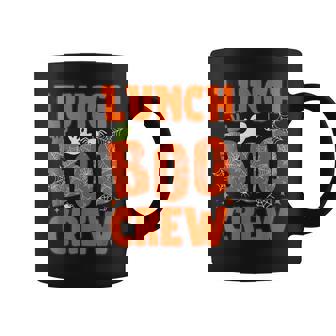 Lunch Lady Boo Crew Cafeteria Halloween Costume Matching Tee Graphic Print Coffee Mug - Monsterry