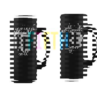 Made To Teach Fifth Grade Teacher First Day Back To School Tank Top Graphic Print Coffee Mug - Monsterry