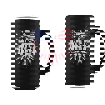 Maga American Flag Patriotic Eagle Mullet Tank Top Graphic Print Coffee Mug - Monsterry