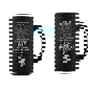 Magician Quote Magic Trick Rabbit Hare Pun Graphic Print Coffee Mug - Monsterry