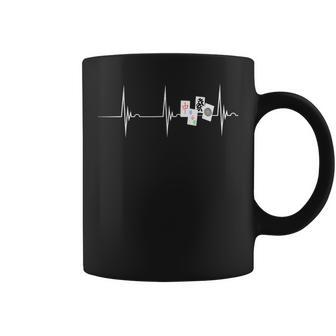 Mahjong Lecteur Battement De Cœur Impulsion Jeu Chinois Tasse - Cadeauxyz