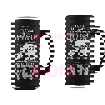 Mama And Baby Heart Bears Together My First Birthday As Mom Coffee Mug | Mazezy