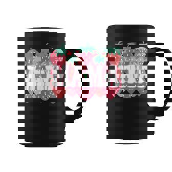Mama Of The Berry First Birthday Strawberry Family Matching Coffee Mug - Seseable