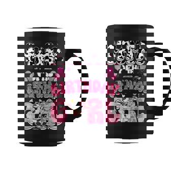 Mama Of The Birthday Girl Cow Farm Family 1St Birthday Coffee Mug - Thegiftio UK