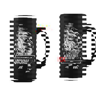 Mamasaurus T Rex Dinosaur Mama Saurus Autism Awareness Women Coffee Mug - Thegiftio UK