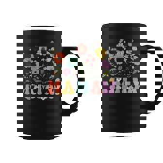 Mamaw For Grandma Wildflower Floral Women Coffee Mug | Mazezy
