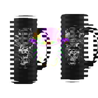 Mardi Gras Skull Carnival Tuesday New Orleans Trip Women Coffee Mug - Seseable