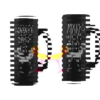 Margaritas Made Me Do It Shirt Drinking Quotes Graphic Print Coffee Mug - Monsterry