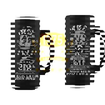Marzo 1975 50 Años Cumpleaños Hombre 1975 Taza de café - Regaloses