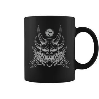 Masque Oni Dessiné Tasse - Cadeauxyz