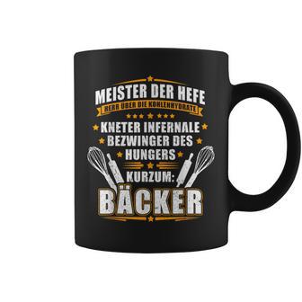 Master Of The Yeast And Mr Over The Carbohydrates Bakers Tassen - Geschenkecke