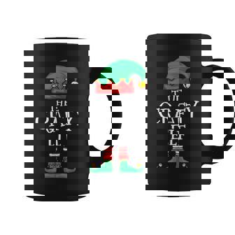 Matching Family Christmas Elf Pajama The Crafty Elf Graphic Print Coffee Mug - Monsterry