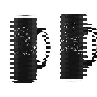Maxwell Equations Of Electromagnetism Physics And Science Graphic Print Coffee Mug - Monsterry
