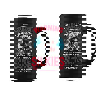 May Start Talking About Silkies Poultry Silky Chicken Graphic Print Coffee Mug - Monsterry