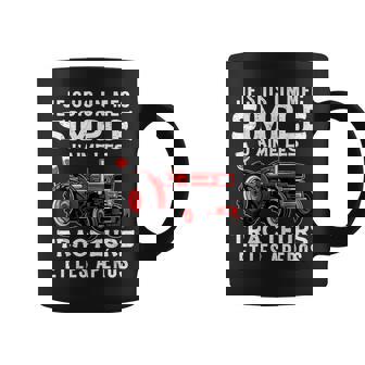 Mec Simple Tracteur Apéro Agriculteur Fermier Tracteurs Tasse - Cadeauxyz