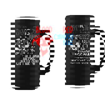 Medical Pun Blood Is Red For Medical School Students Graphic Print Coffee Mug - Monsterry
