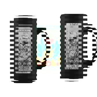 The Mega Pint Tarot Card Halloween Hearsay Wine Goth Graphic Print Coffee Mug - Monsterry