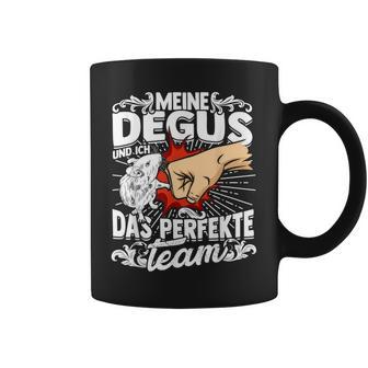 Meine Degus And Ich Das Perfekte Team Shrauchrat Degu Tassen - Geschenkecke