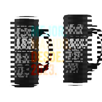 Mejor Marido Desde 2023 1 Aniversario De Boda 1 Año Taza de café - Regaloses