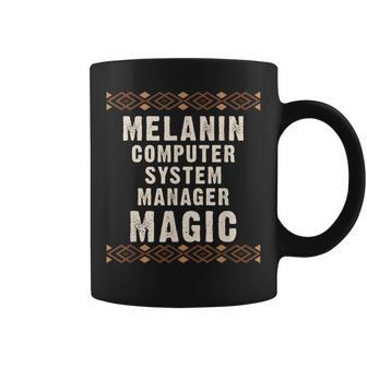 Melanin Pride Gestionnaire De Systèmes Informatiques Magic Tasse - Cadeauxyz