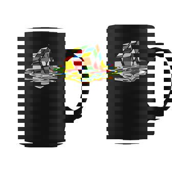 Melting Rubik's Cube Tassen - Geschenkecke