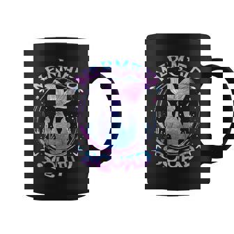 Mermaid Birthday Squad Party Girls Mermaid Coffee Mug - Monsterry