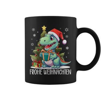 Merry Christmas Family Children's Dinosaur T Rex Christmas Tassen - Geschenkecke